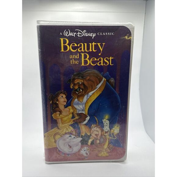 Beauty and The Beast Black Diamond Edition (VHS, 1992, Black Diamond Classic) - Picture 1 of 2